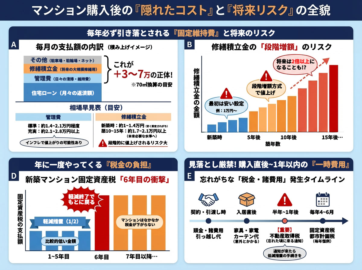 隠れコストとリスク